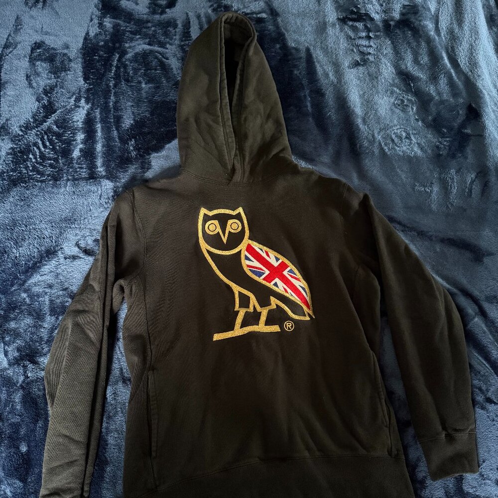 OVO OG Owl Union Jack Hoodie